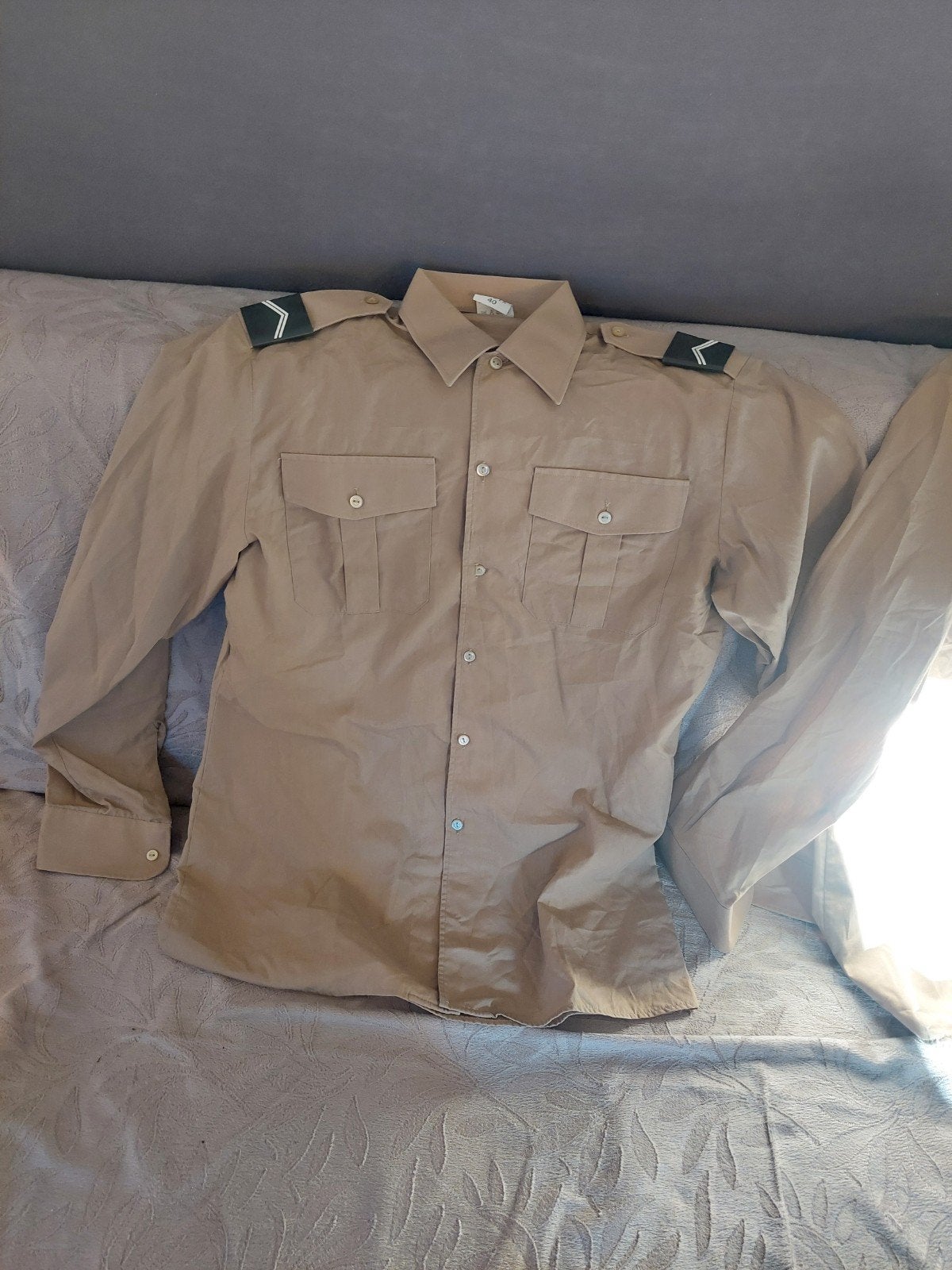 Chemise militaire, Collections, Objets militaires | Général, Enlèvement, Armée de terre, Vêtements ou Chaussures