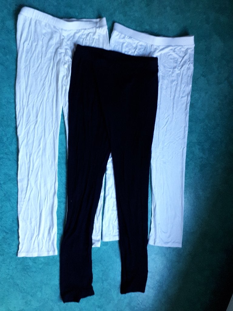3 legging blanc-noir - long Lola@Liza taille 40, Legging, Enlèvement ou Envoi, Taille 40/42 (M), Lola liza