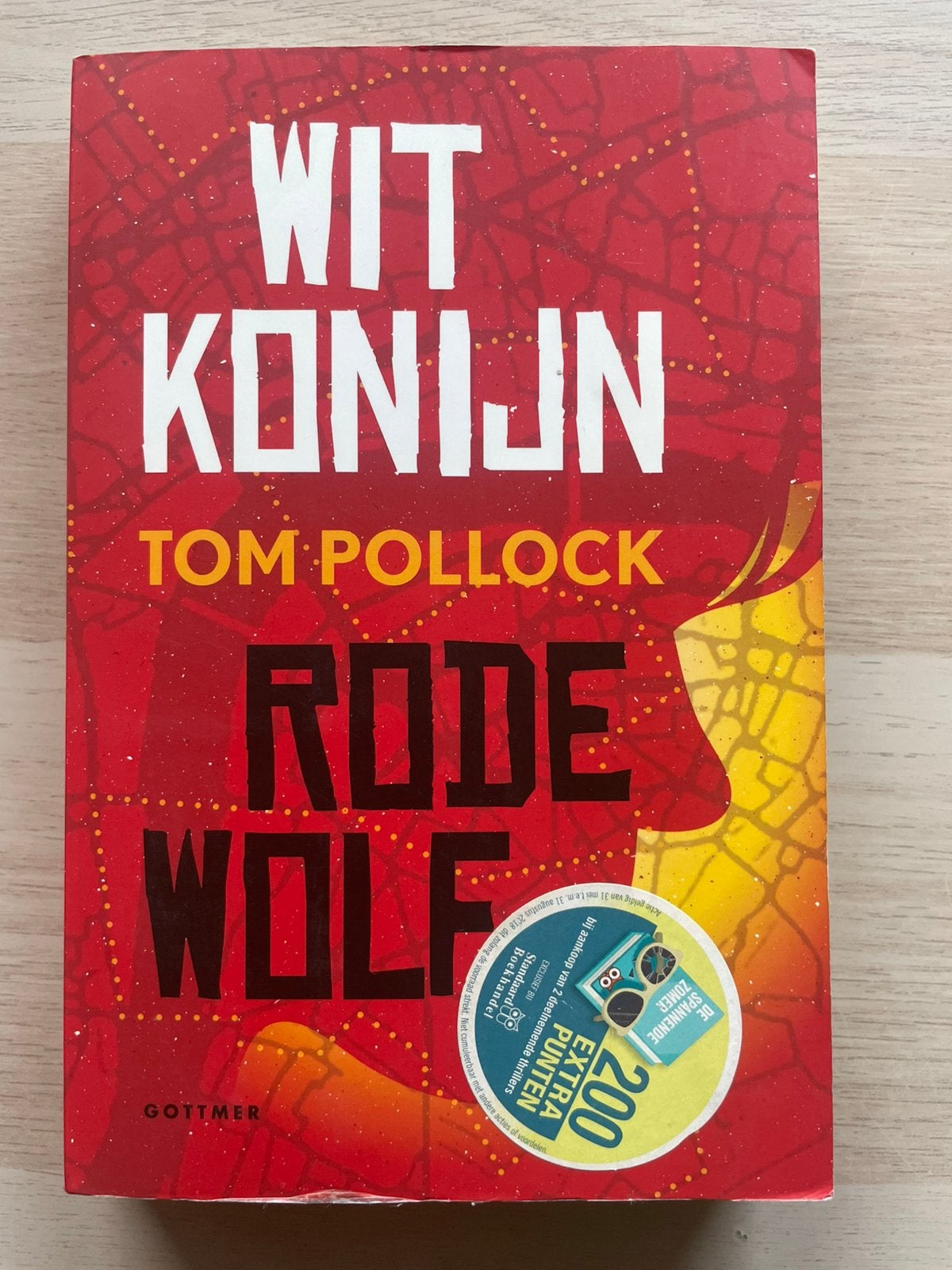 Tom Pollock - Wit Konijn / Rode Wolf, Boeken, Ophalen of Verzenden, Zo goed als nieuw, Tom Pollock