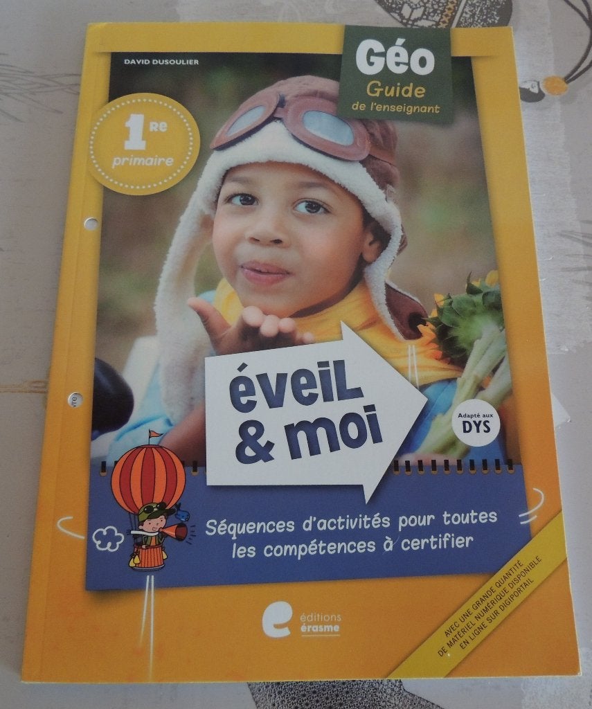 Manuel - Eveil & Moi - Géo 1re année - guide enseignant, Enlèvement