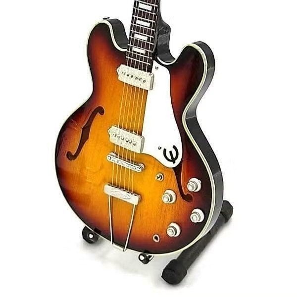 Miniatuur replica Epiphone Casino 1965 gitaar - The Beatles, Enlèvement ou Envoi, Neuf