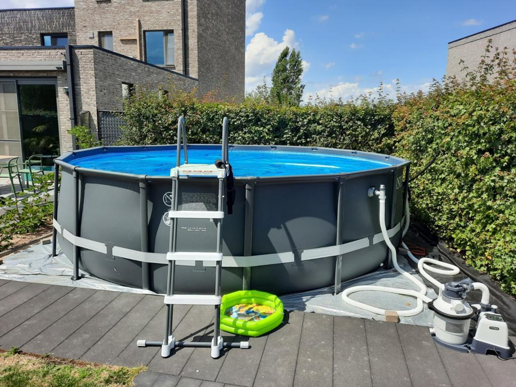 Intex Ultra XTR Frame zwembad 488 x 122 cm met zandfilter, Ophalen