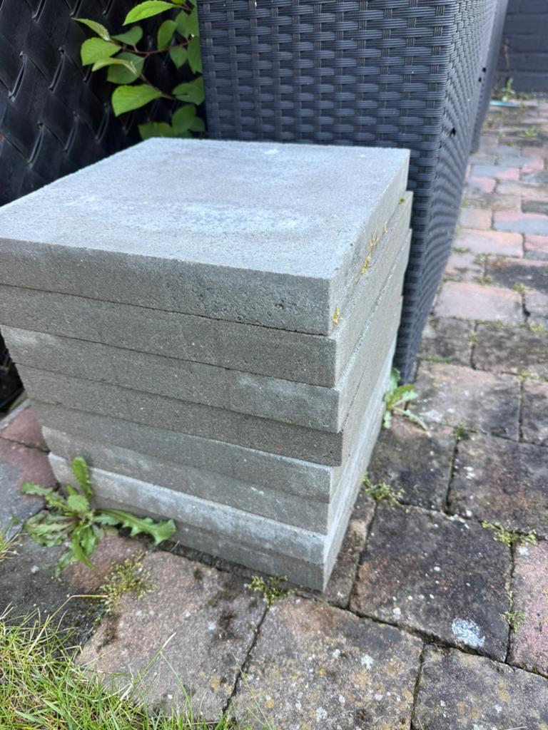 8 x dalles de béton 30 cm x 30 cm, Neuf, Béton, Enlèvement, Autres types
