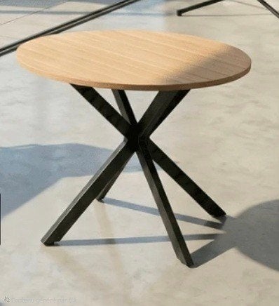 !Urgent! Table ronde tripode 100cm de diamètre | Bois-métal, Maison & Meubles, Tables | Tables mange-debout, Enlèvement