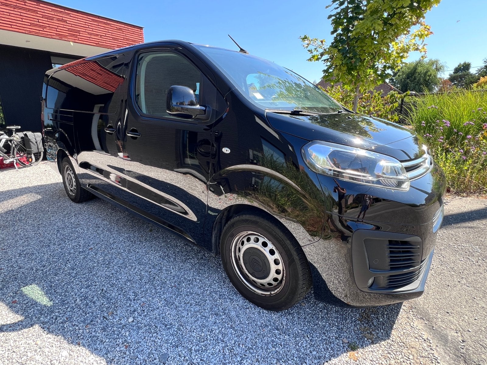 Citroën Jumpy, zwart, L2H1, automaat, diesel., Auto's, Stof, 170 g/km, Euro 6, 4 cilinders