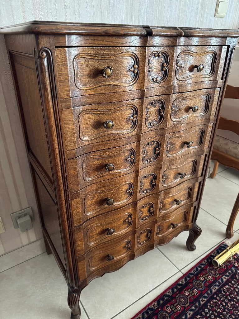 COMMODE - MEUBLE DE RANGEMENT EN CHENE - BIBLIOTHEQUE, Maison & Meubles, Armoires | Commodes, 25 à 50 cm, Moins de 100 cm, 100 à 150 cm