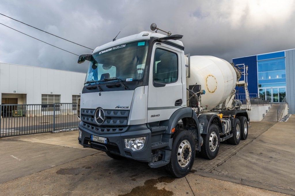 Mercedes-Benz AROCS 3240 BB+HARDOX 9m3, Autos, Achat, Euro 6, Entreprise, Mercedes-Benz