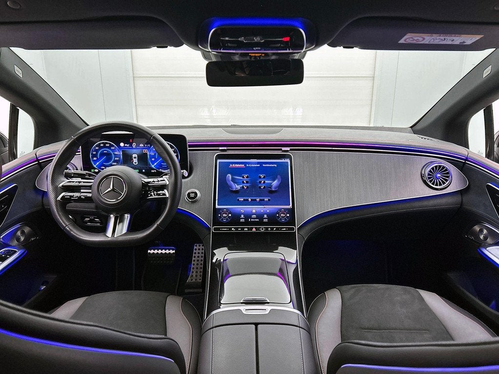 Mercedes-Benz EQE-Klasse 350 Berline AMG Line Night Pack | T, Auto's, Mercedes-Benz, Automaat, Parkeersensor, 96 kWh, EQE