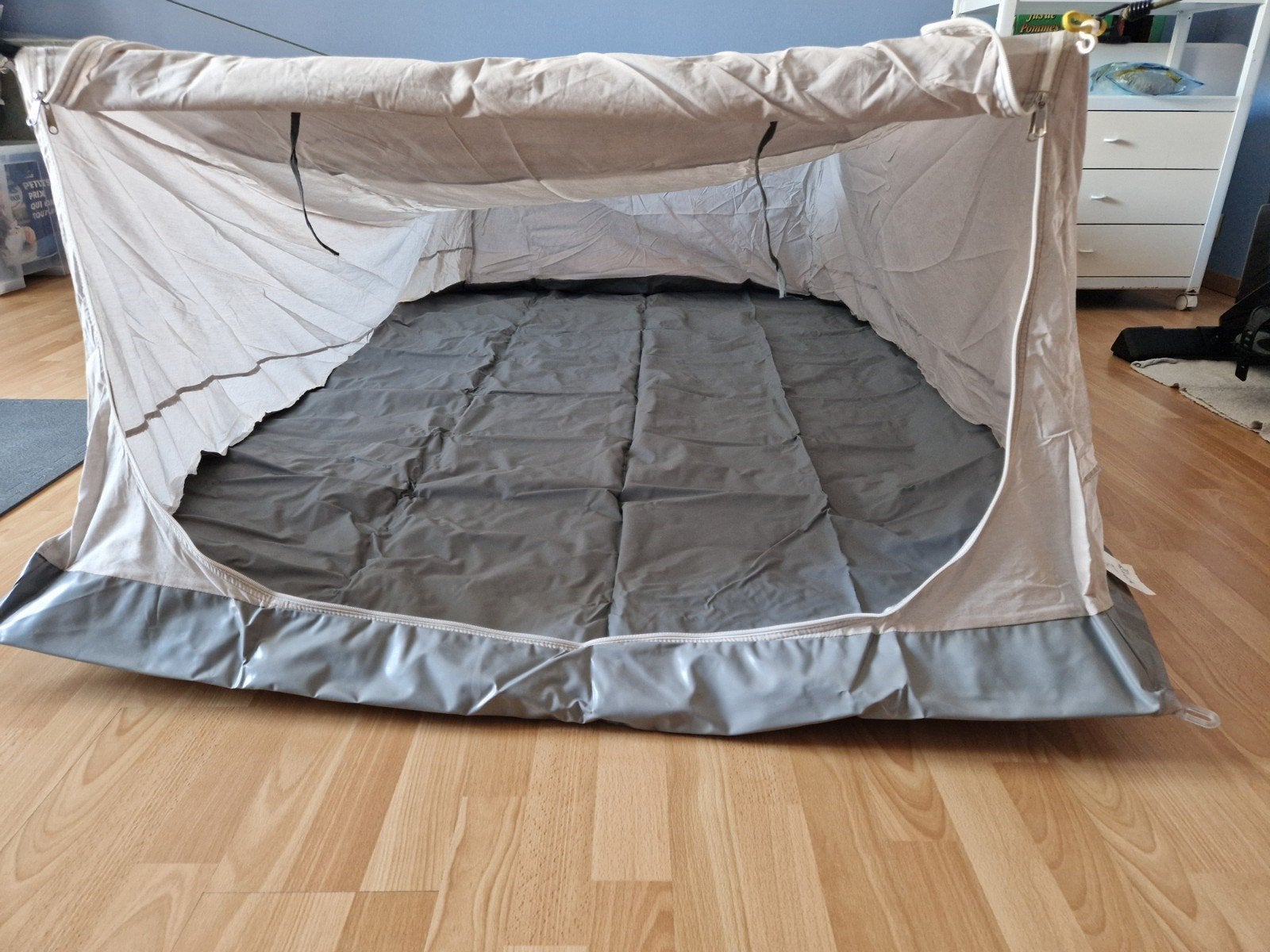 tente sous plateau pour caravane pliante, Caravanes & Camping, Enlèvement ou Envoi, Gris, Jusqu'à 2, Trigano