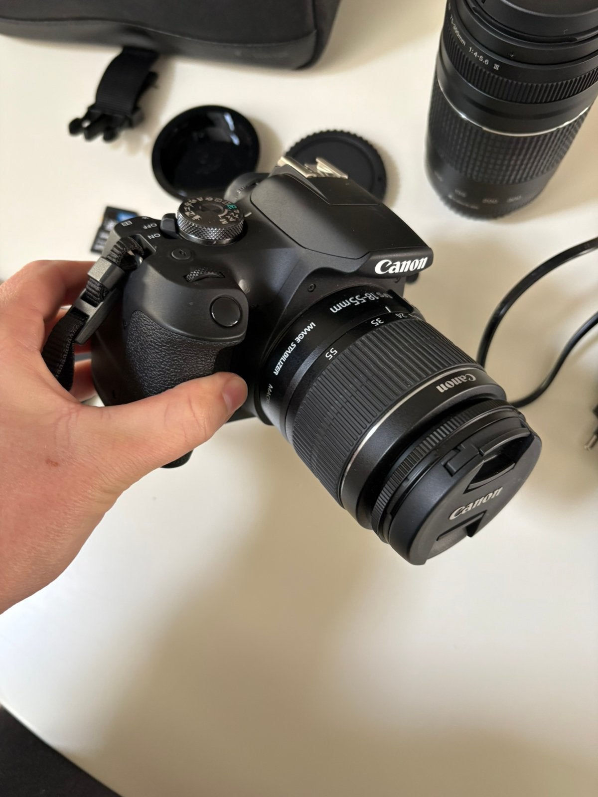 Canon eos 2000D, Ophalen, Zo goed als nieuw