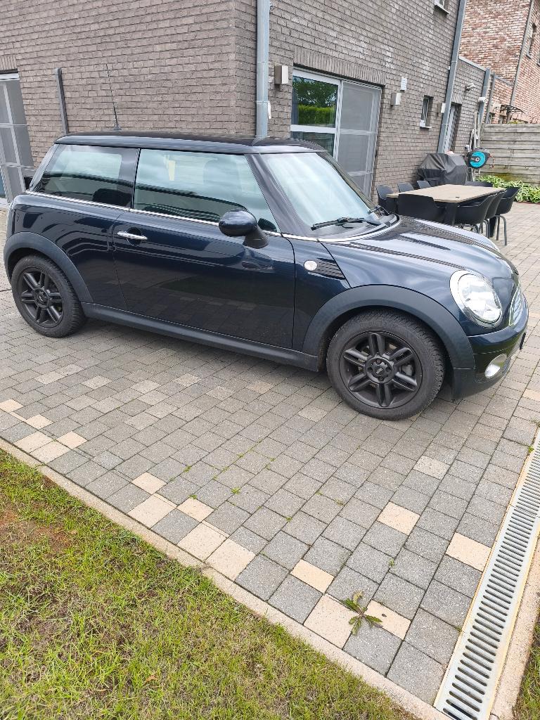 Mini Cooper, Auto's, Voorwielaandrijving, Stof, 4 cilinders, Zwart