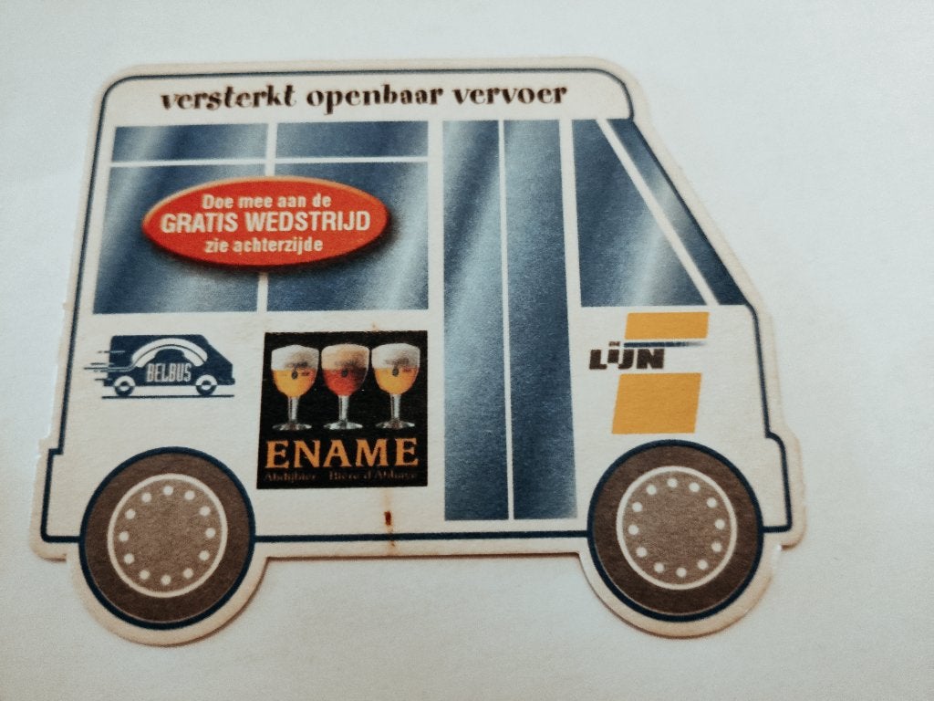 Bierviltje Ename R/V, Ophalen of Verzenden, Zo goed als nieuw, Viltje(s), Overige merken