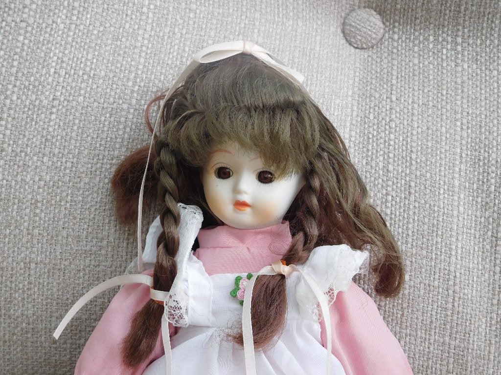 Deux poupées en porcelaine, Enlèvement ou Envoi, Utilisé, Poupée
