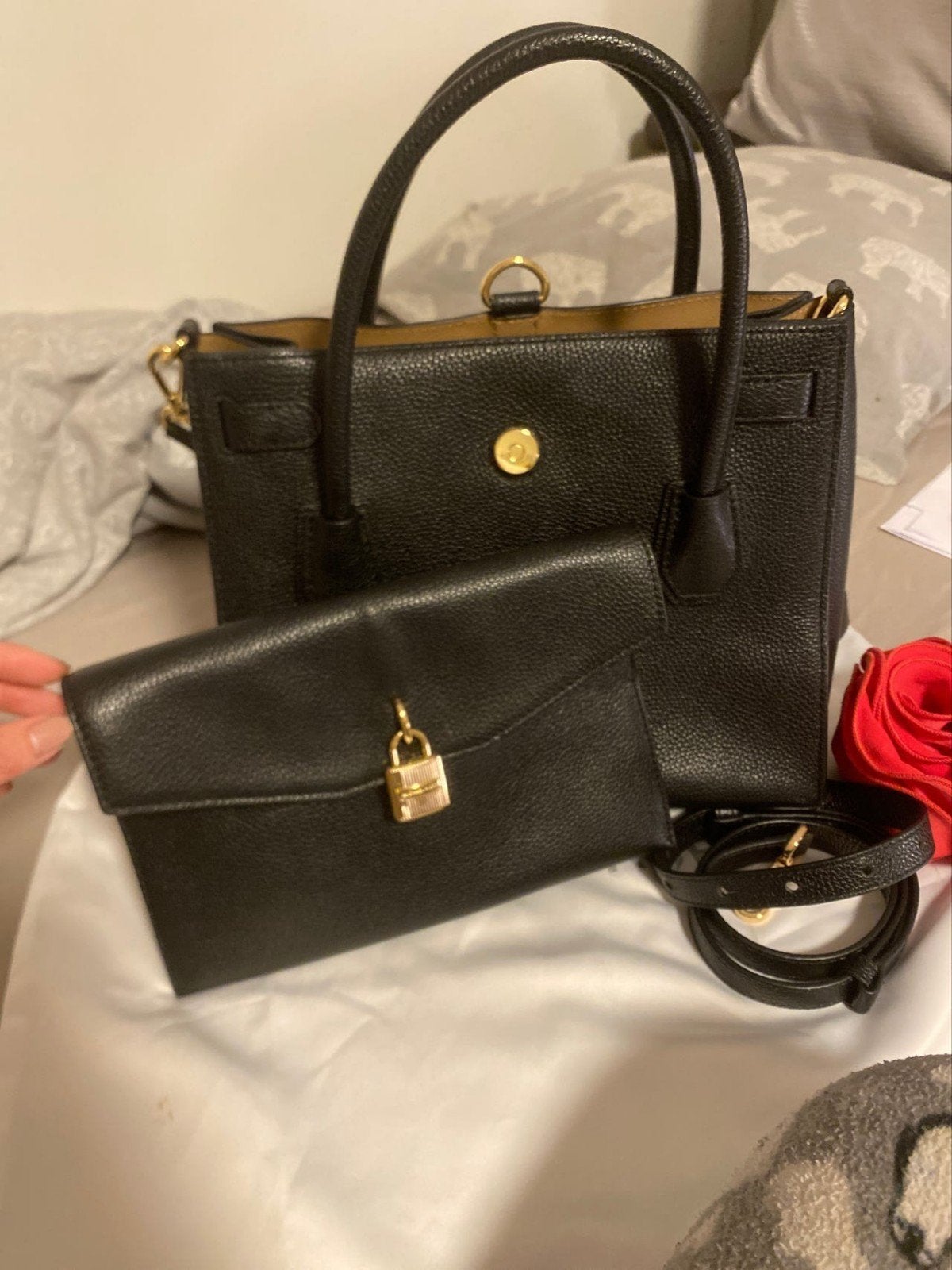 Michael Kors 3 in 1 leren rugzak, Handtassen en Accessoires, Tassen | Damestassen, Verzenden