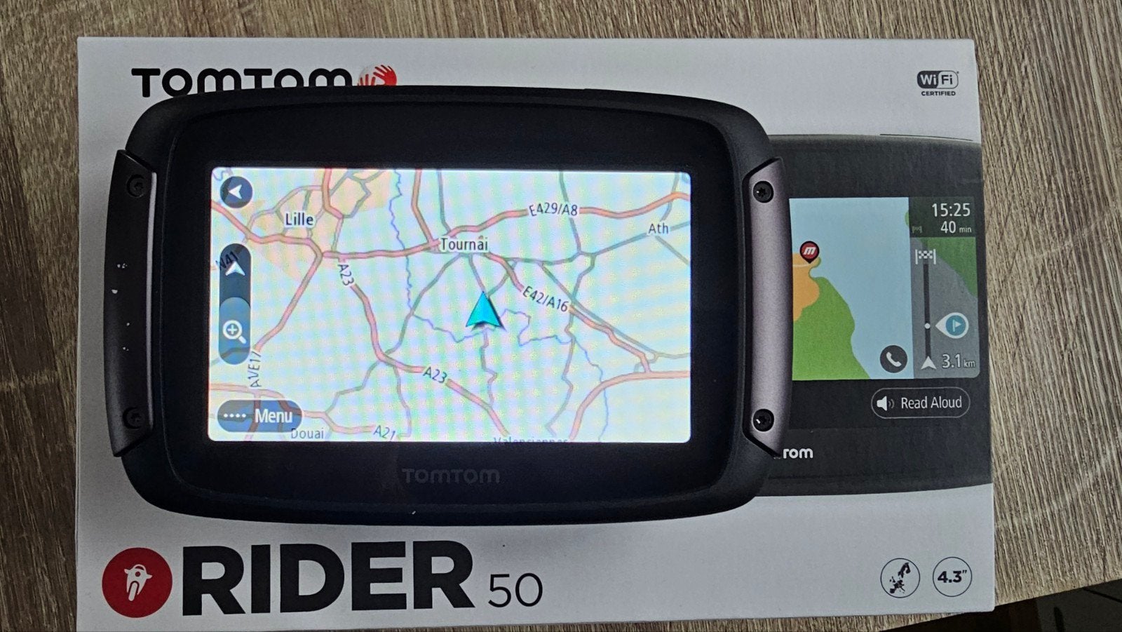 gps tomtom rider 50, Motos, Accessoires | Systèmes de navigation, Enlèvement, Comme neuf