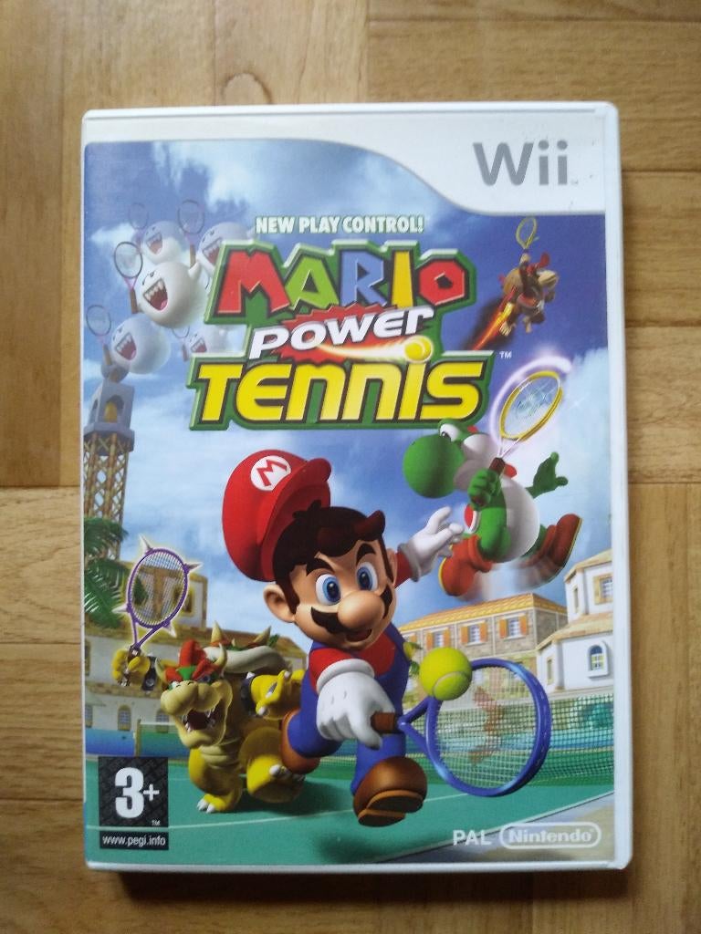 Nouveau contrôle de jeu ! Mario Power Tennis pour Wii, Enlèvement ou Envoi, À partir de 3 ans, 3 joueurs ou plus, Sport