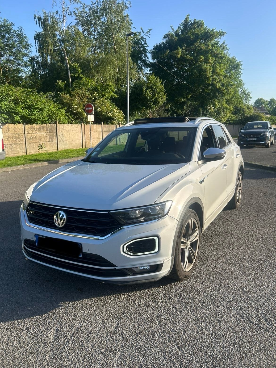 Volkswagen t roc rline 2.0 tdi 150 cv automatique, Autos, Achat, Toit ouvrant, Automatique, Particulier