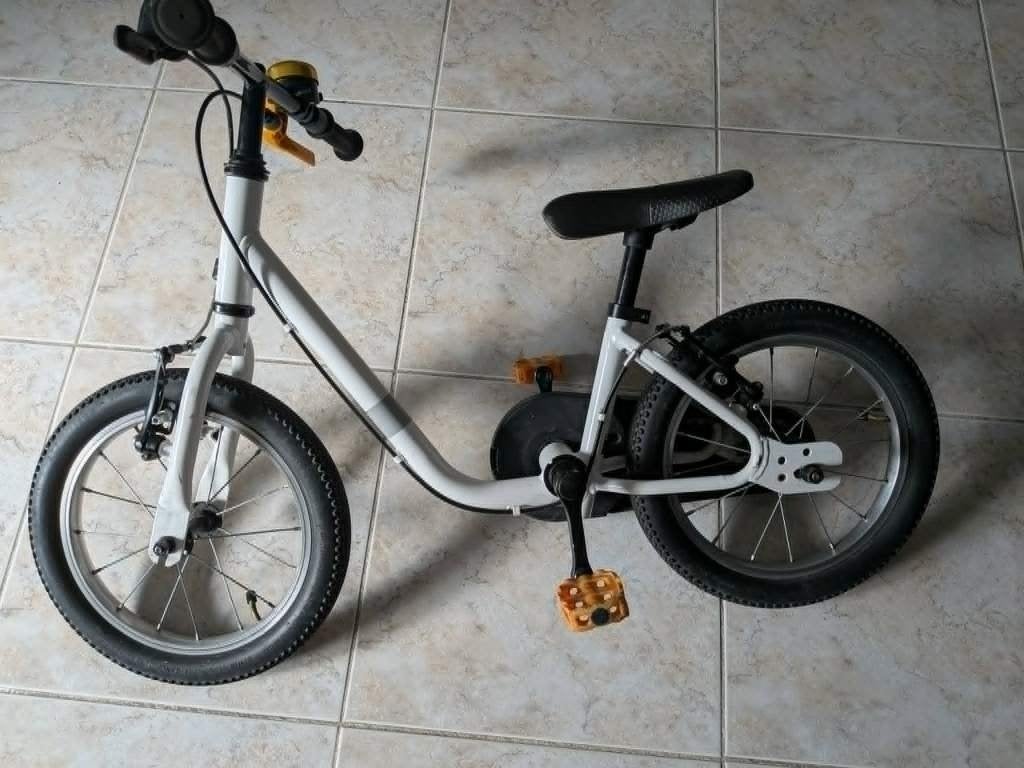 Decathlon kinderfiets Discover 100, Fietsen en Brommers, Ophalen, Gebruikt, Velgrem, Minder dan 16 inch