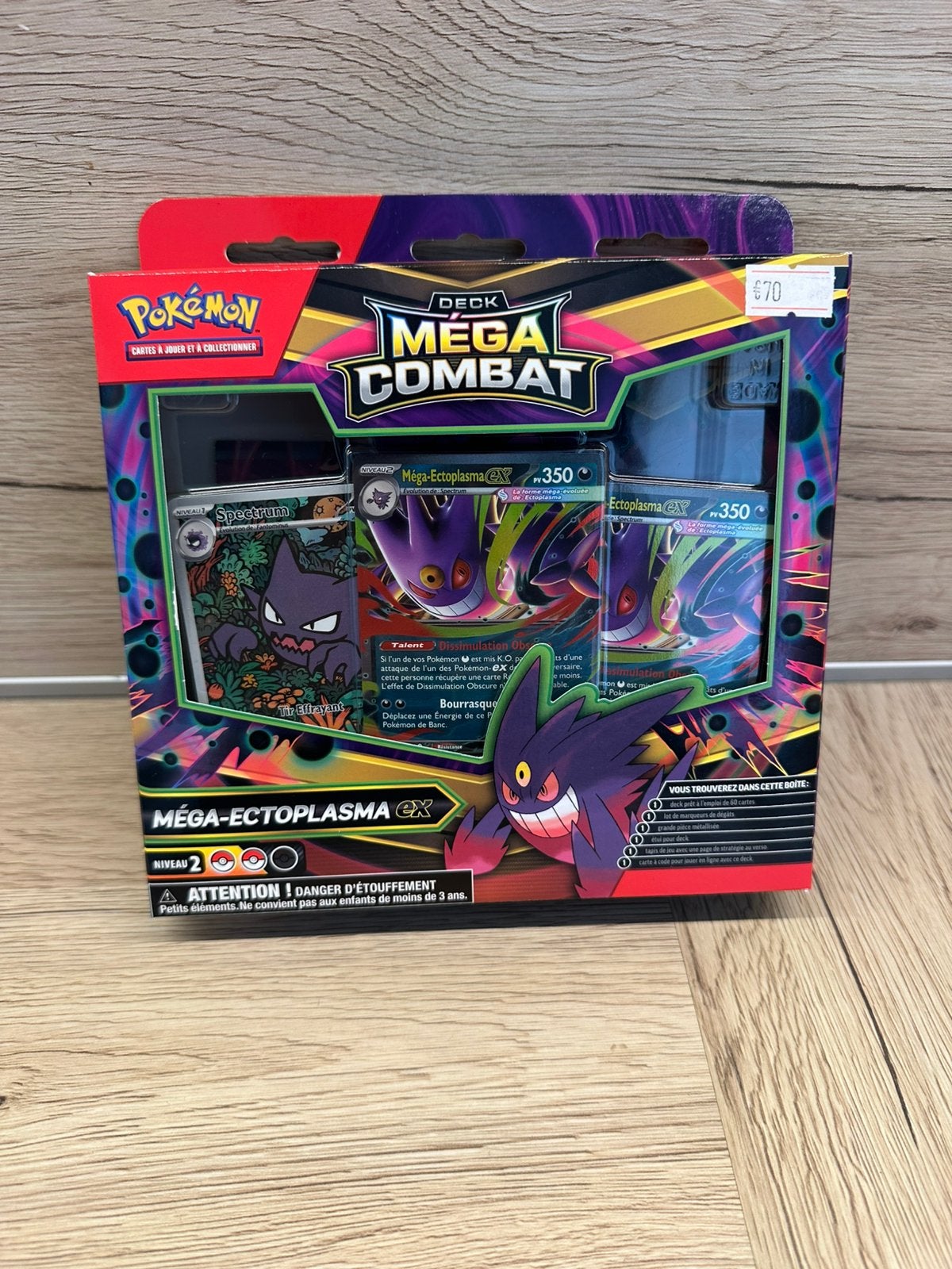 Deck mega combat ectoplasma FR, Hobby & Loisirs créatifs, Jeux de cartes à collectionner | Pokémon, Enlèvement, Comme neuf, Booster box