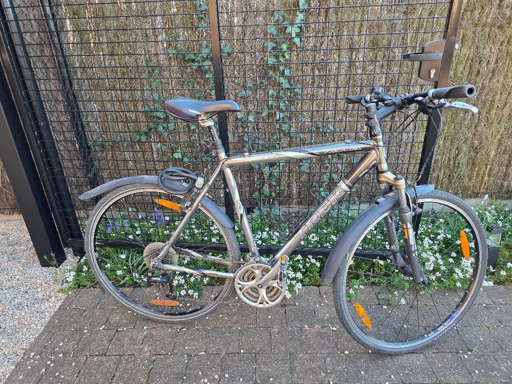 Trek 7300FX Hybride – Maat 57 – Comfortabele vering & Deore, Vélos & Vélomoteurs, Autres marques, Vitesses, Frein sur jante, Enlèvement