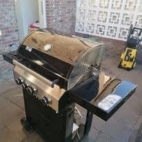 Gasbarbecue bijna nieuw, Tuin en Terras, Gasbarbecues, Ophalen, Zo goed als nieuw, Barbecook
