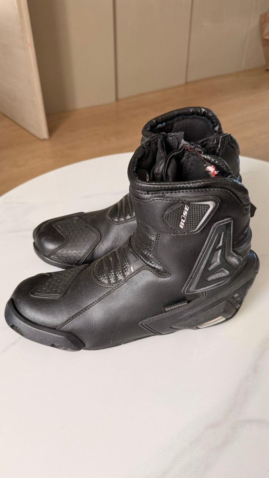 Bottes moto BÜSE – pointure 43, Motos, Enlèvement ou Envoi, Seconde main, Hommes, Bottes
