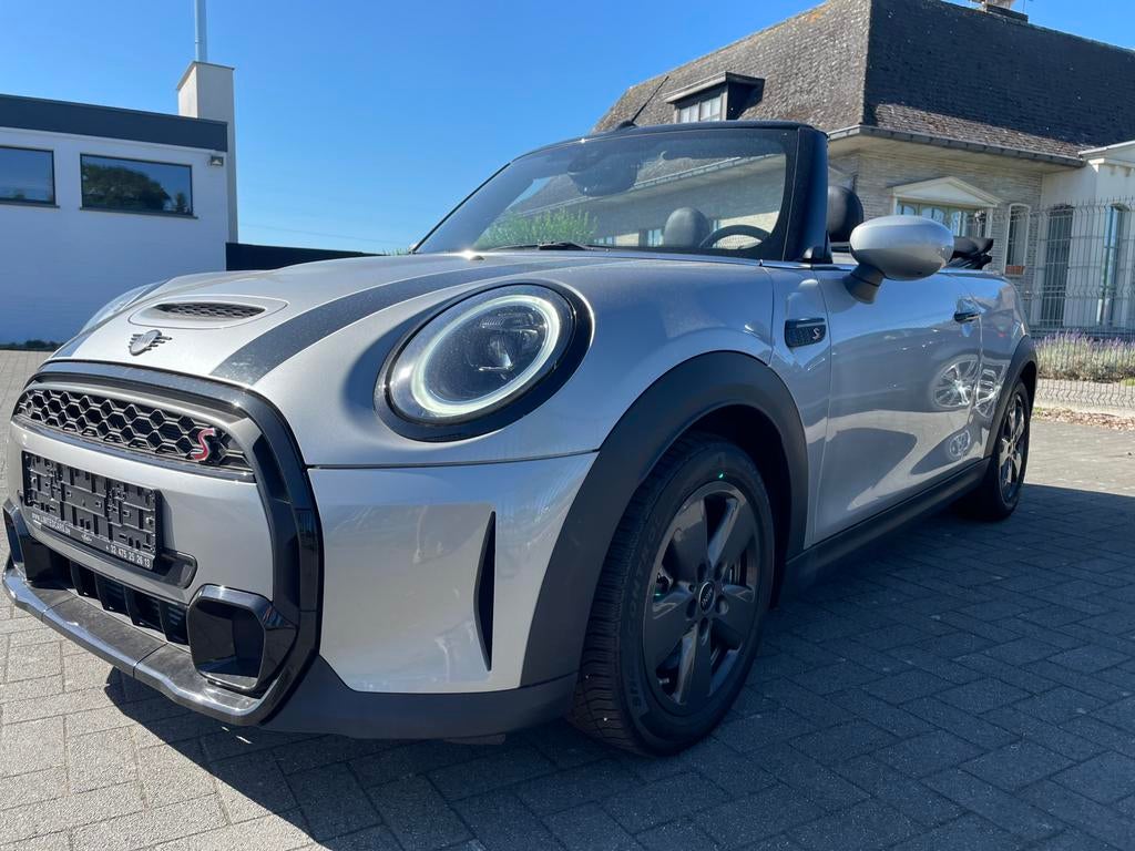 MINI COOPER S CABRIO 2.0i AUT 2023 CUIR NAVI XENON 25.000 KM, Autos, Mini, Cuir, Achat, Euro 6, Entreprise