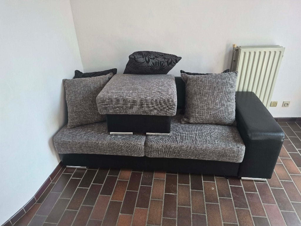 Fauteuil 2 places + coussins, Enlèvement