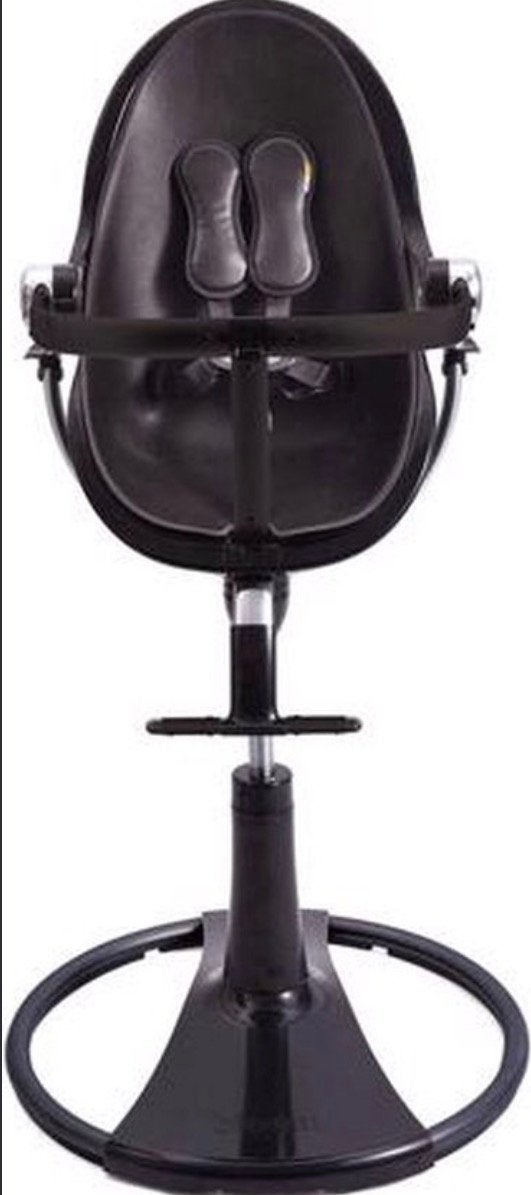 Bloom eetstoel van baby tot kleuter zwart, Kinderen en Baby's, Ophalen, Gebruikt, Overige typen, Afneembaar eetblad