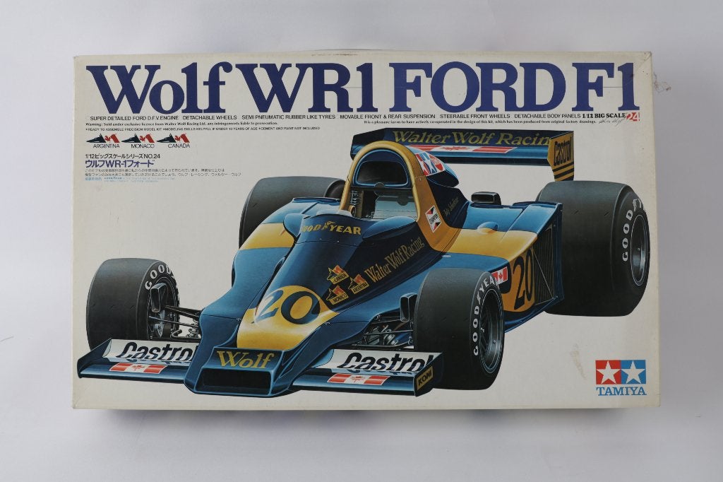 Ford F1 Tamiya Wolf WR1 1/12, Hobby & Loisirs créatifs, Modélisme | Voitures & Véhicules, Enlèvement ou Envoi, Voiture, Plus grand que 1:32
