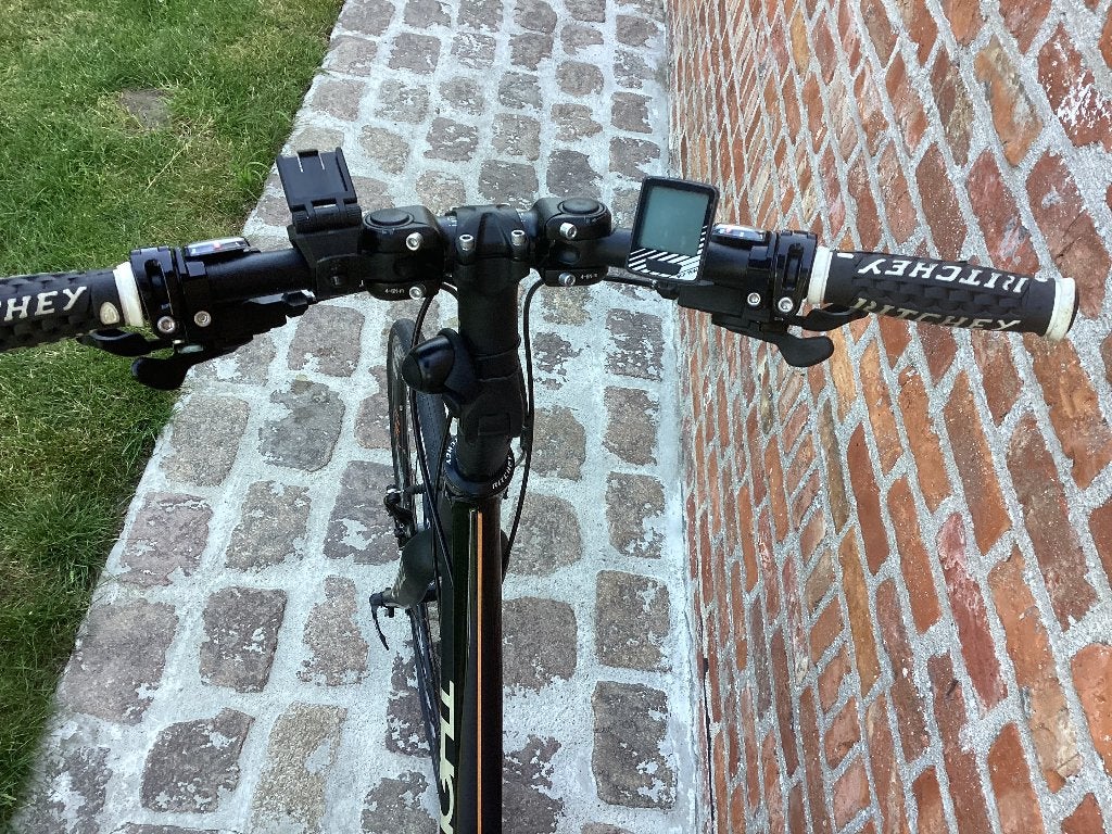 Thompson dames koersfiets, Fietsen en Brommers, 28 inch, Gebruikt, Schijfrem, Ophalen