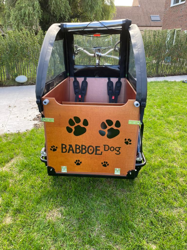 Elektrisch Babboe bakfiets, Ophalen, Gebruikt, Elektrisch