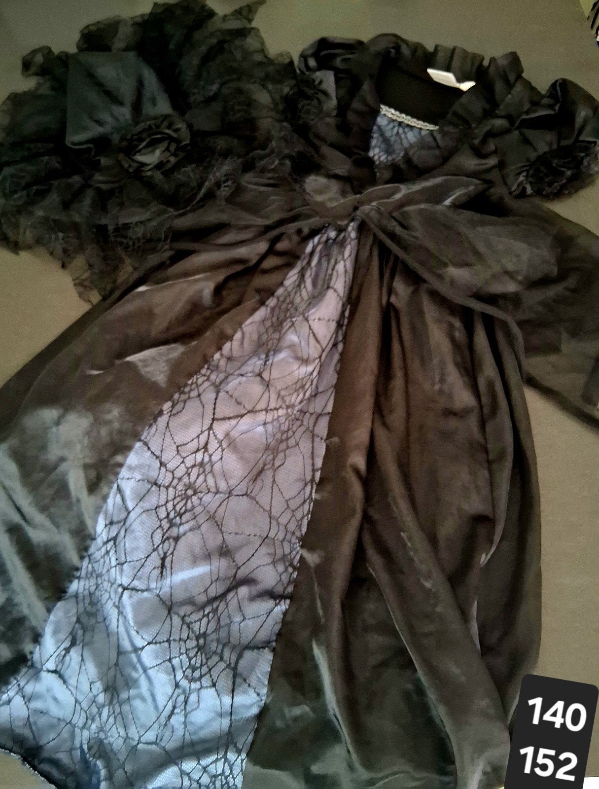 Verkleedkledij heksenjurk halloween maat 140, Kinderen en Baby's, Ophalen of Verzenden