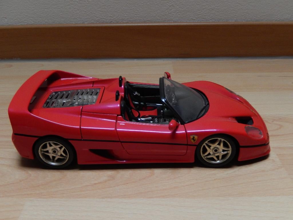 Ferrari F50 Standox 1/18 Burago, Hobby en Vrije tijd, Ophalen of Verzenden, Zo goed als nieuw, Auto, Burago