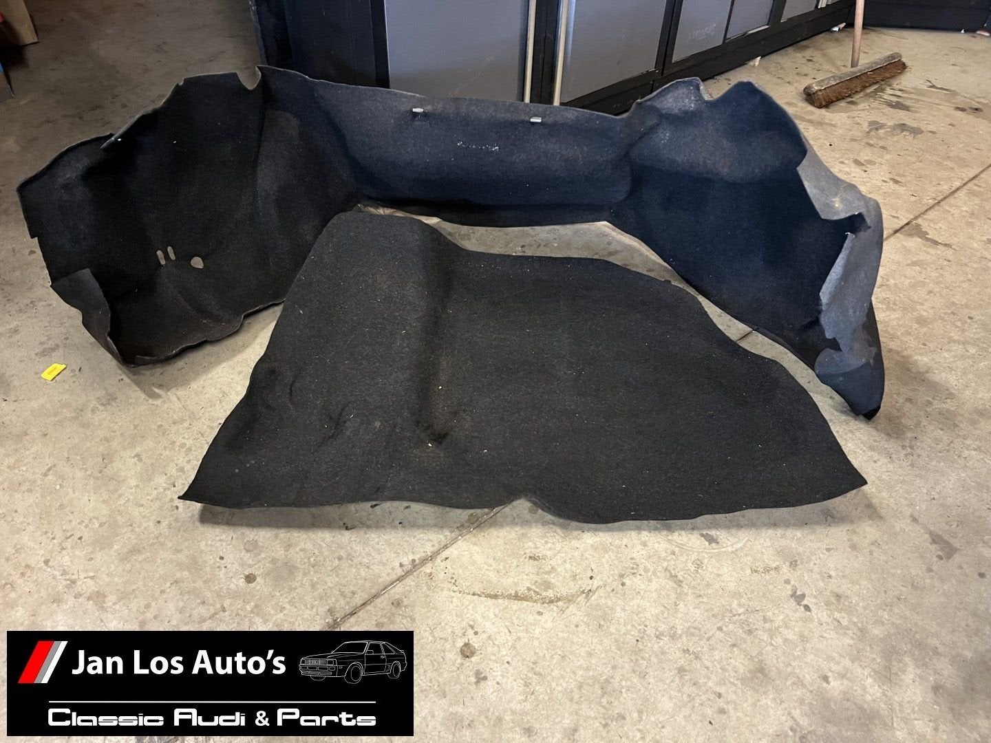 Audi Coupe B2 typ 85 stoffen kofferbakbekleding, Gebruikt, -, -, -
