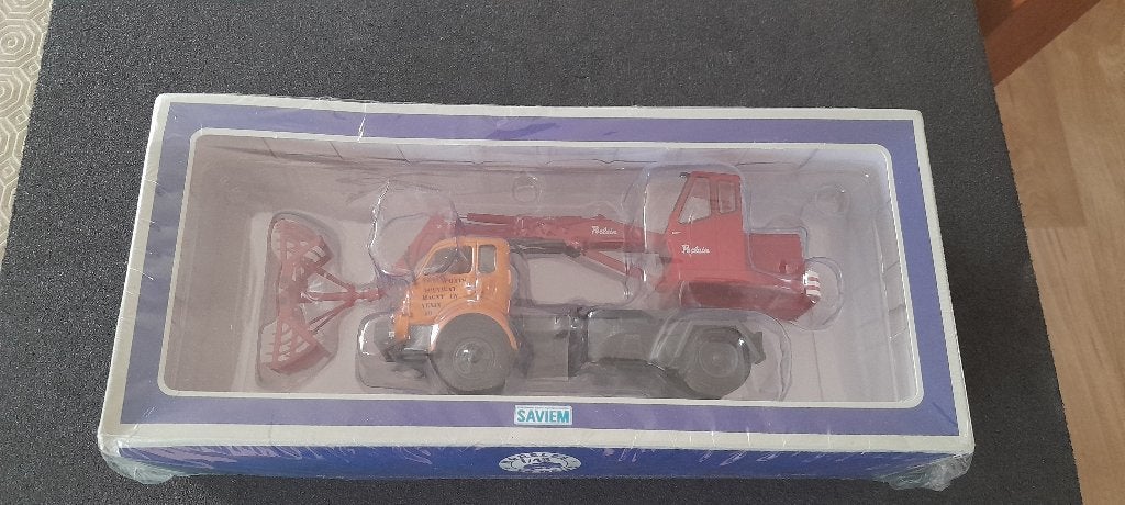 SAVIEM BTP TRUCK ZWARE GRAAFMACHINE 4X4 ALTAYA, Ophalen of Verzenden, Nieuw