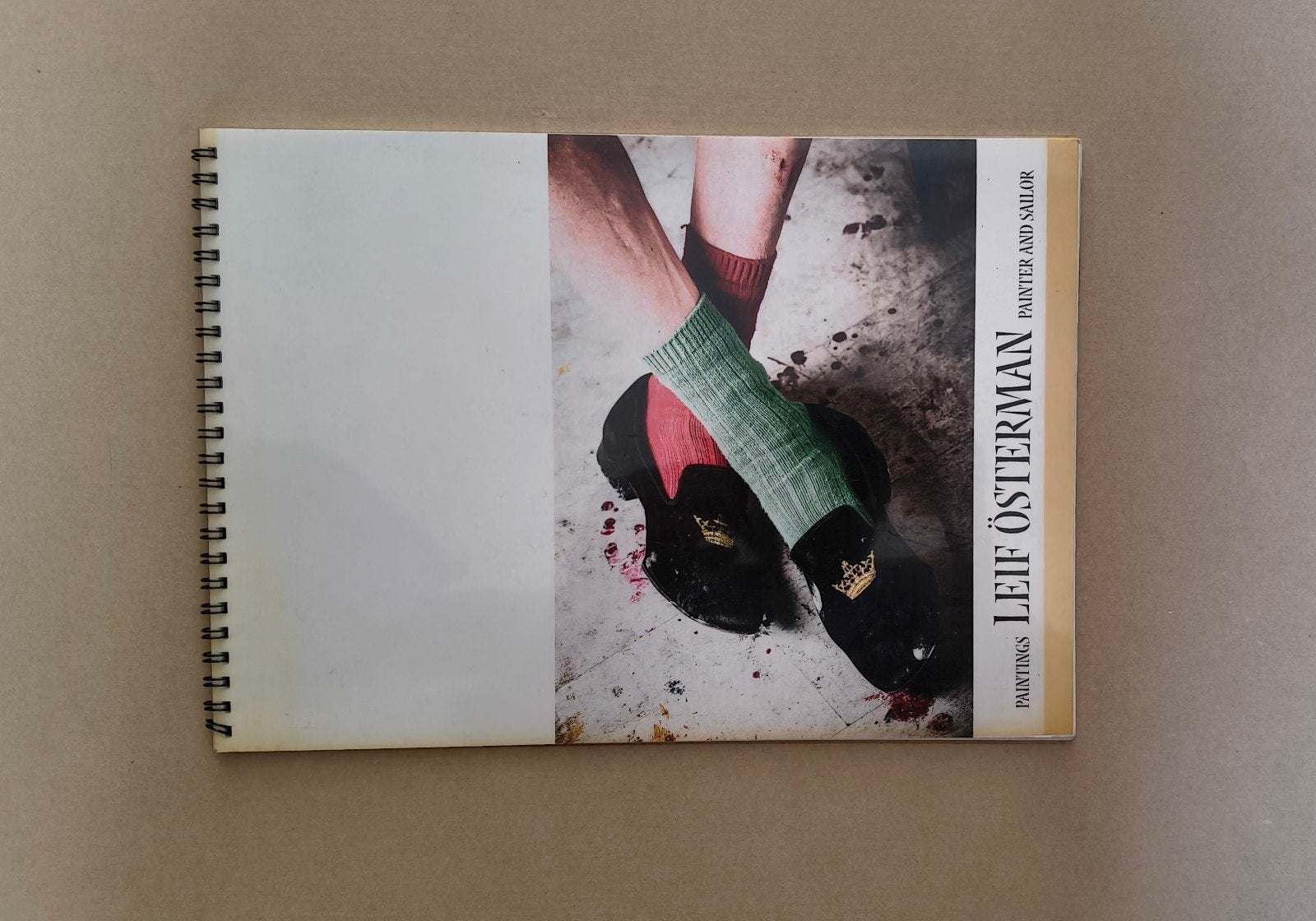 Tentoonstellingsboek/catalogus „Schilderijen” Leif Österman