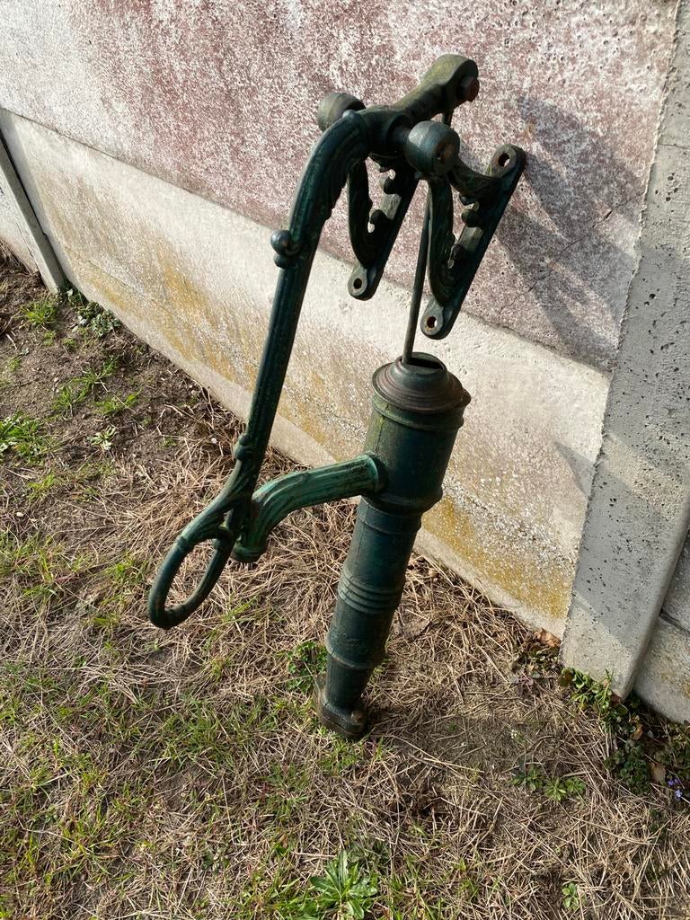 Oude pomp gietijzer, Tuin en Terras, Ophalen