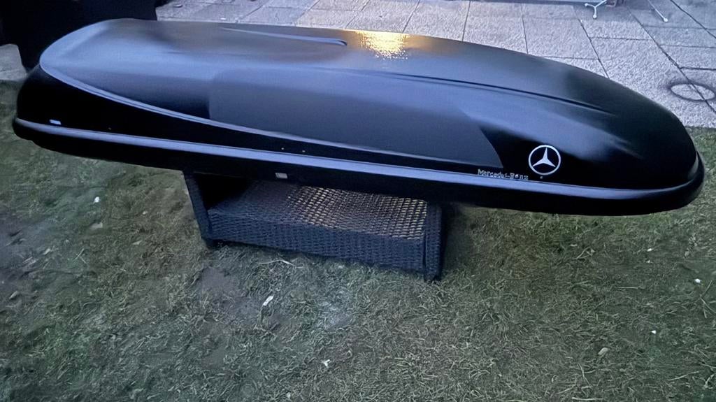 Mersedes-benz dakkoffer 700L, Auto diversen, Dakkoffers, Ophalen, Zo goed als nieuw