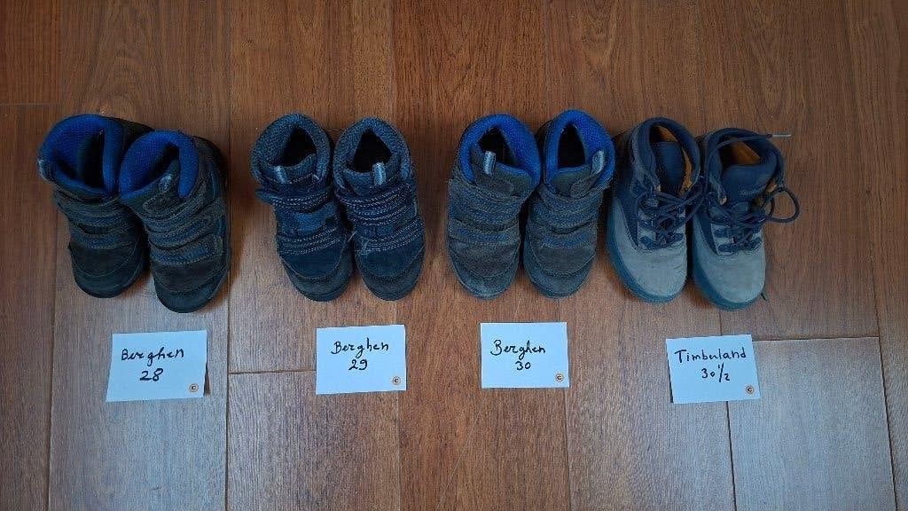 chaussures randonnée/scout 28 29 30 et 301/2, Enlèvement, Utilisé, Garçon ou Fille, Chaussures