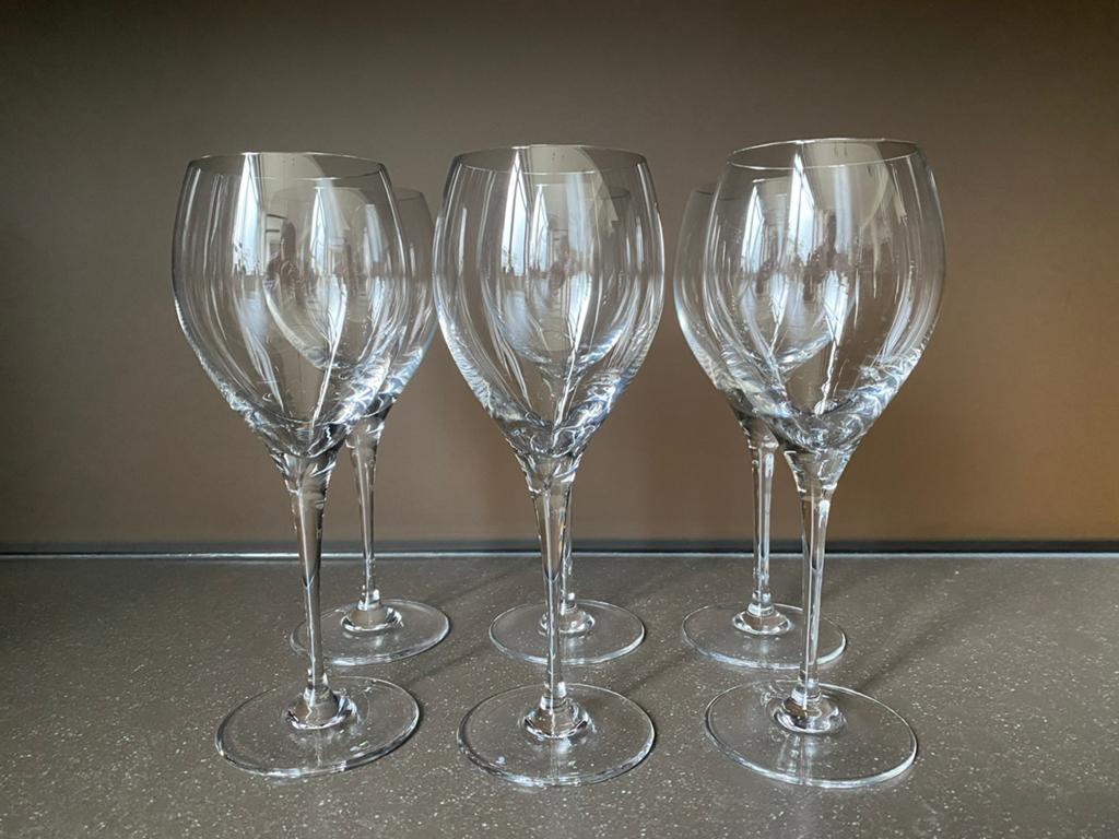 Set van 6 wijnglazen van Schott Zwiesel, Ophalen, Zo goed als nieuw