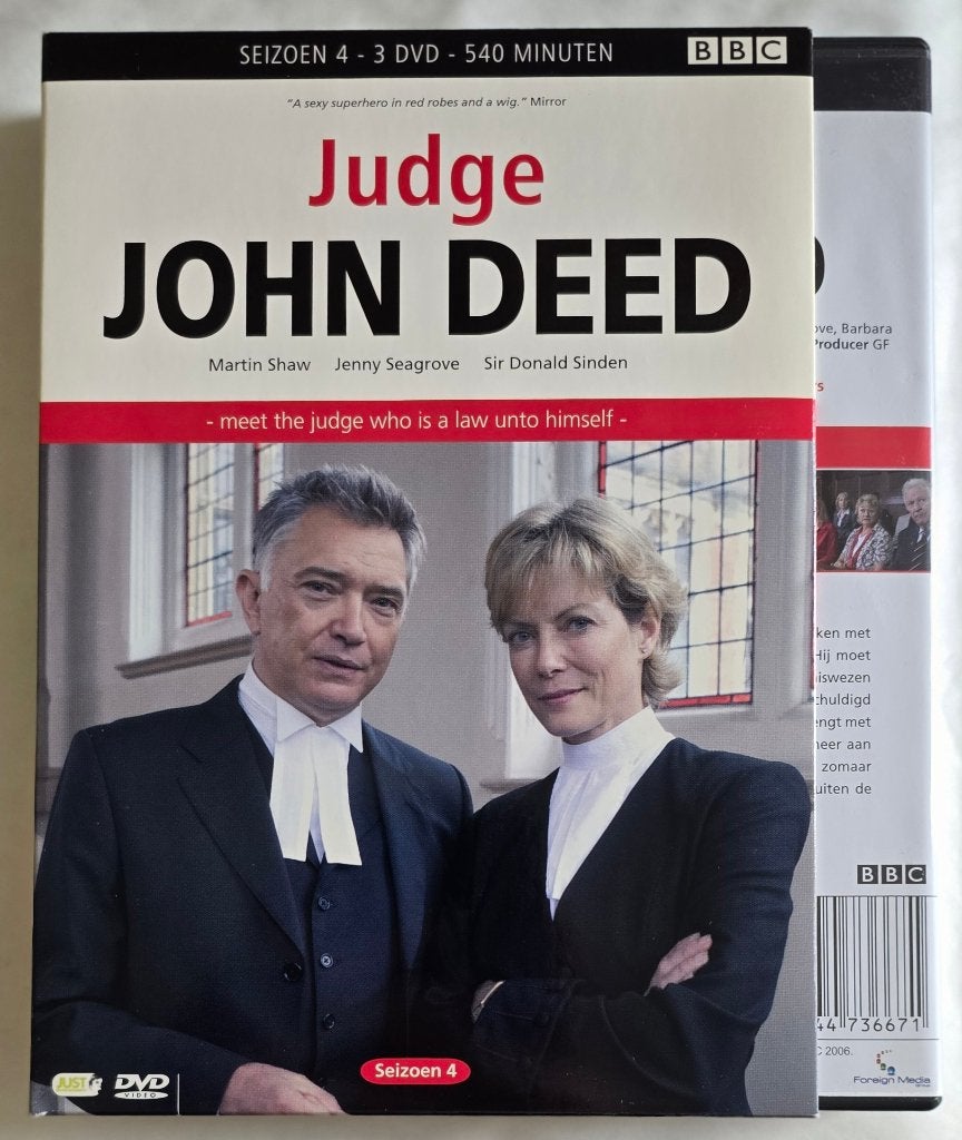 Judge John Deed (Intégrale Saison 4) comme neuf, Vanaf 12 jaar, Ophalen of Verzenden, Zo goed als nieuw, Drama