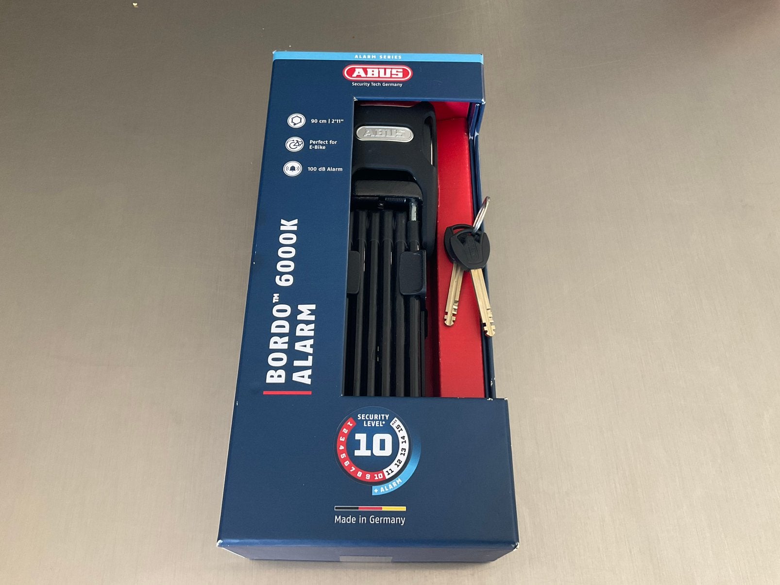 ABUS alarm slot, Ophalen, Zo goed als nieuw