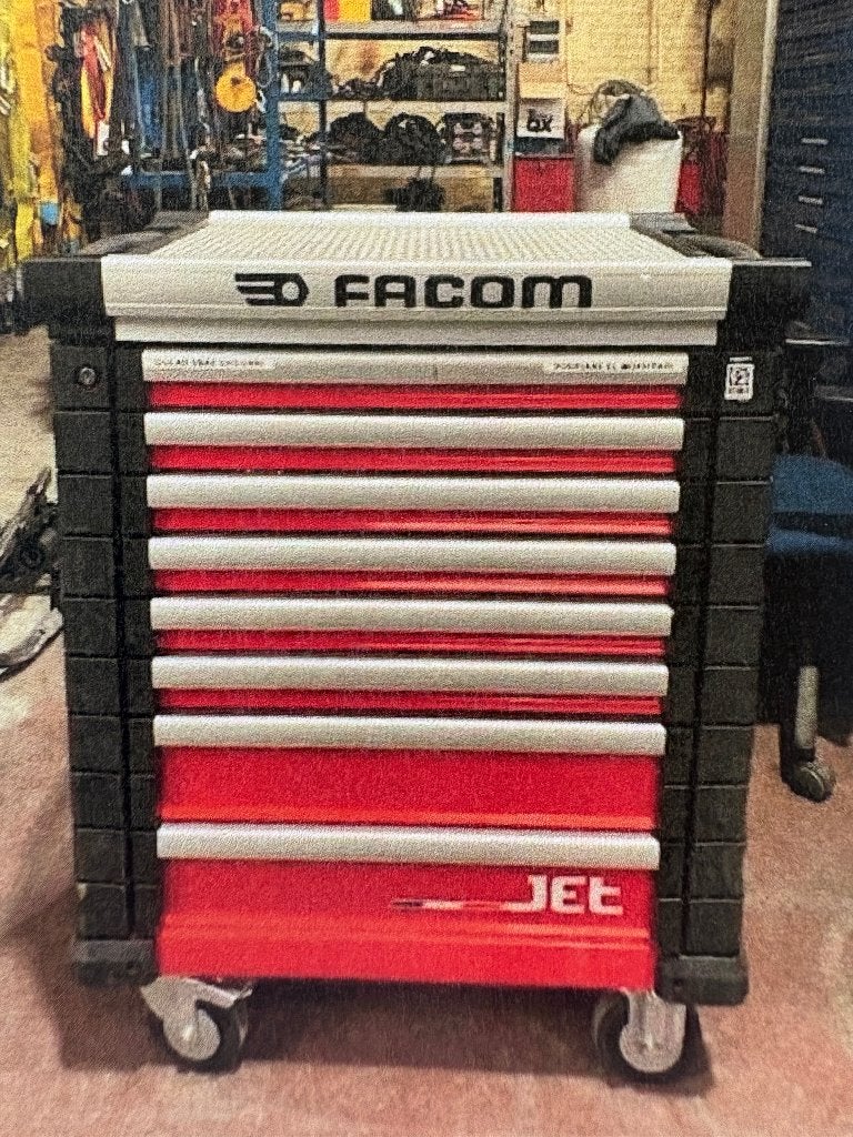 Servante FACOM  8 tiroirs, Ophalen, Zo goed als nieuw