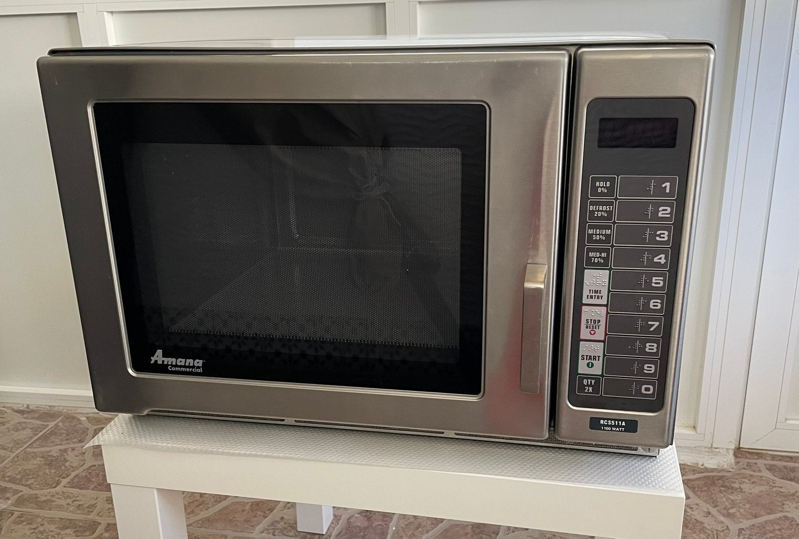 Microgolfovrn Amana tem 14/08/26, Elektronische apparatuur, Microgolfovens, Ophalen, Zo goed als nieuw, Oven, Microgolfoven
