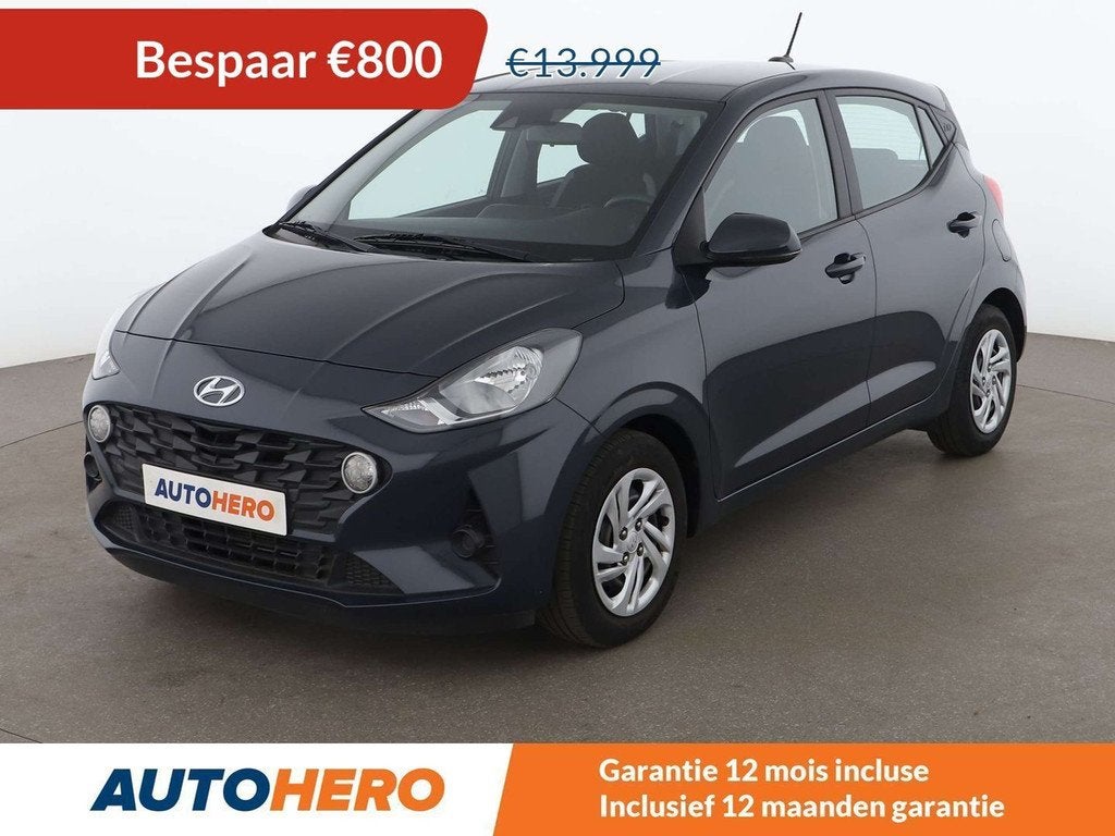 Hyundai i10 1.0 Advanced (année de construction 2021), Autos, Hyundai, Achat, i10, ABS, Airbags, Air conditionné, Bluetooth, Ordinateur de bord