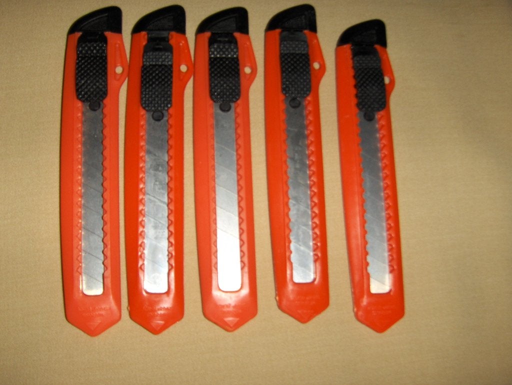 5 cutters lame 18mm pour 5€, Ophalen of Verzenden, Nieuw