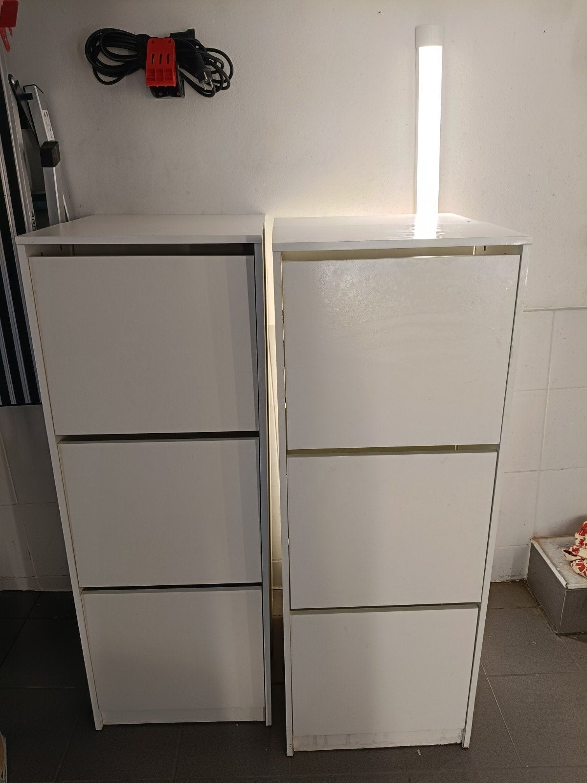 4 Ikea schoenenkast, Ophalen, Gebruikt, Hout