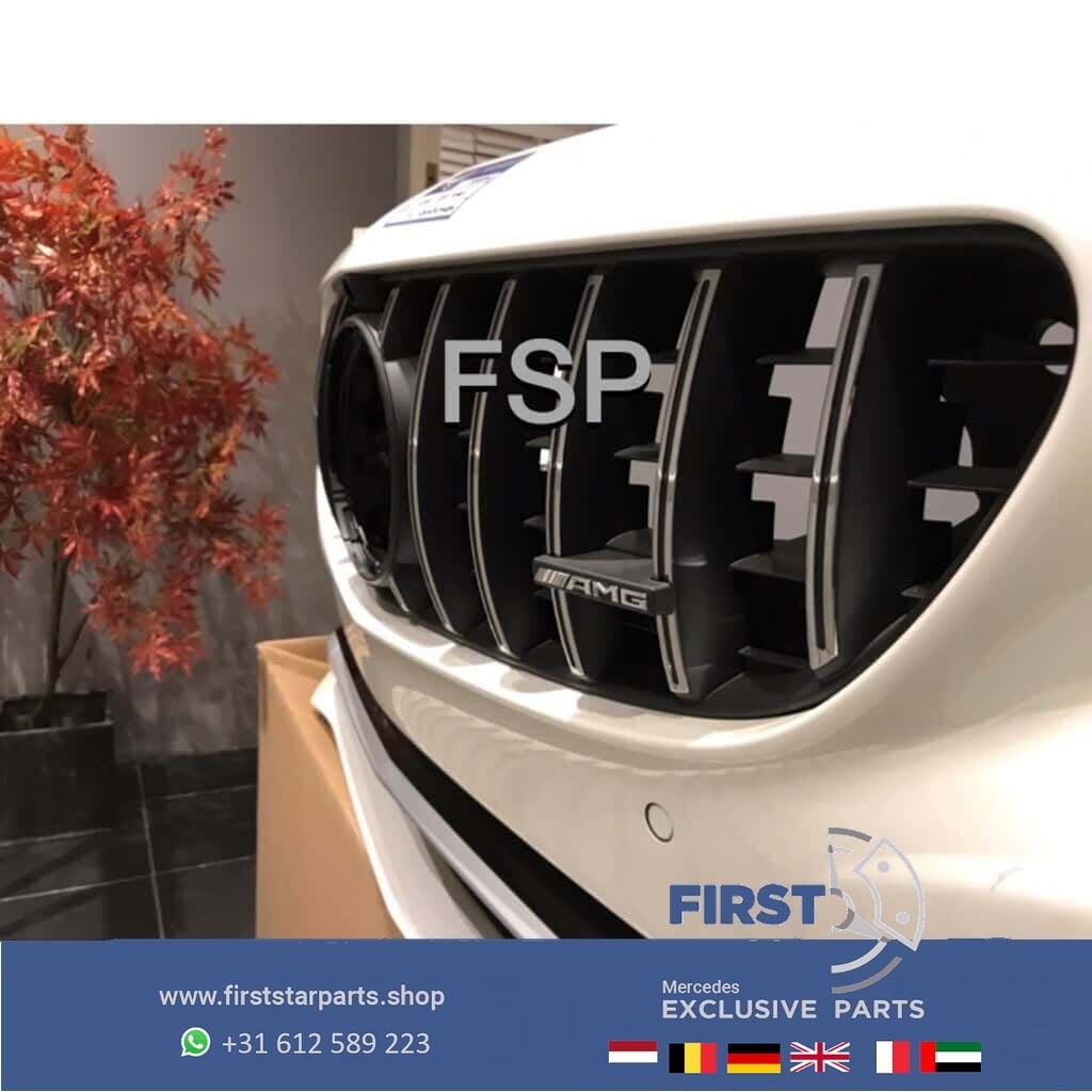 W205 C63 AMG FACELIFT VOORBUMPER COMPLEET Mercedes C Klasse, Utilisé, -, Avant, -