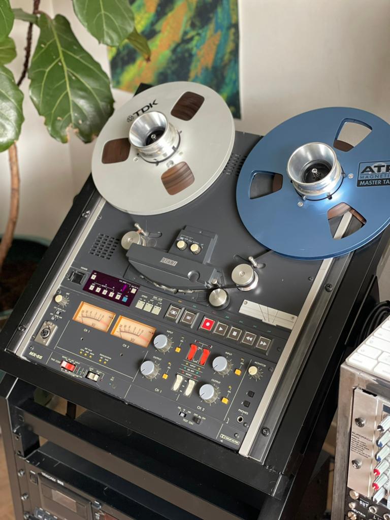 OTARI MX-55T - 1/4” 2-track Master Tape Machine w/ timecode, Ophalen of Verzenden, Bandrecorder, Met banden